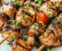 Grilled Ranch Garlic Parmesan Chicken Skewers – An Incredible Flavor Explosion!